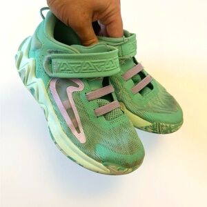 Nike 1Y Giannis Immortality 2 (PS) Green Lilac Athletic Sneakers Play Shoes